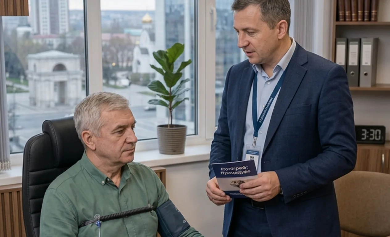 Проверка на полиграфе в Казахстане — специалист СПУ проводит тестирование